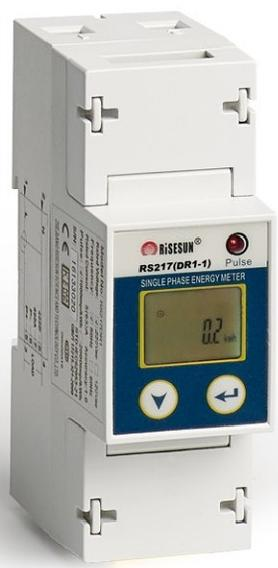 RS217(DR1-1) Single Phase Din Rail Electronic Energy Meter